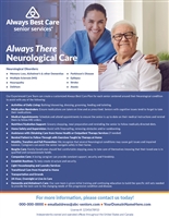 Always There Neurological Care Flyer
