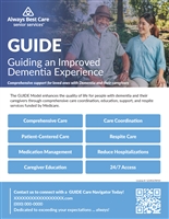 Improved Dementia Experience Flyer