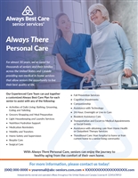 Always There Personal Care Flyer