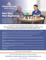 New Year, New Beginnings Flyer
