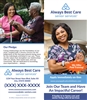 2 Panel Caregiver Recruitment Brochure