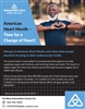 American Heart Month/Heart Health Flyer (2 Sided)