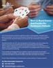 Best 12 Board Games And Puzzles For Parkinsonâ€™s Patients Flyer (2 Sided)