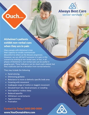 Pain Awareness Flyer