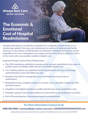 The Economic & Emotional Cost of Hospital Readmissions (DS)