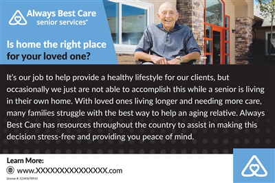 Is home the right place for your loved one? (Handout)