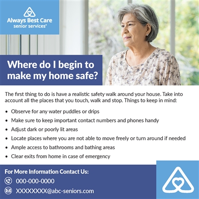 How To Make My Home Safe Handout
