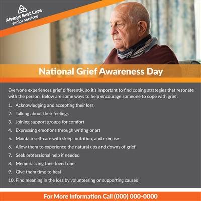 National Grief Awareness Day Handout (2 Sided)