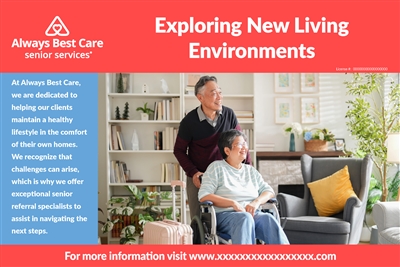 Exploring New Living Environments Handout (2 Sided)