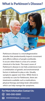 What is Parkinsonâ€™s Disease? (Rack Card)